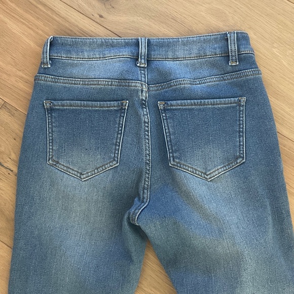 Fleece Lined Women's Skinny Jeans - Picture 4 of 10